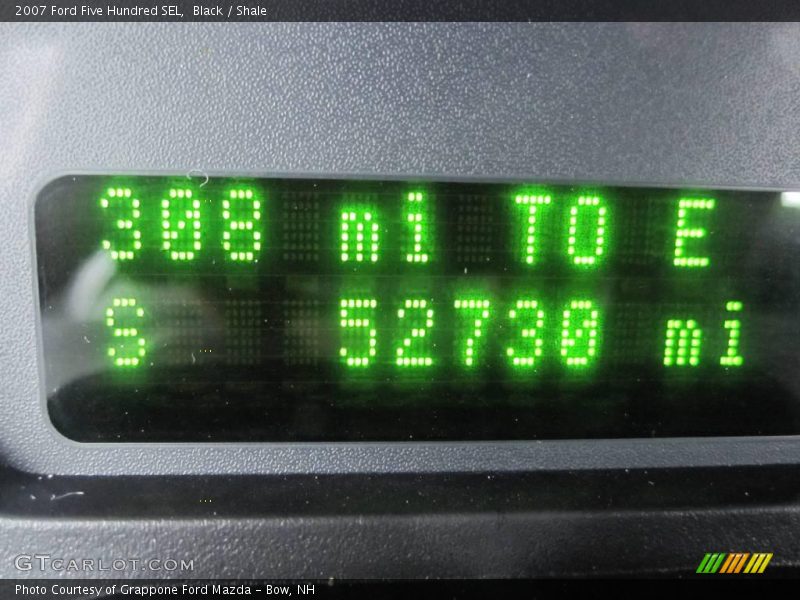 Black / Shale 2007 Ford Five Hundred SEL