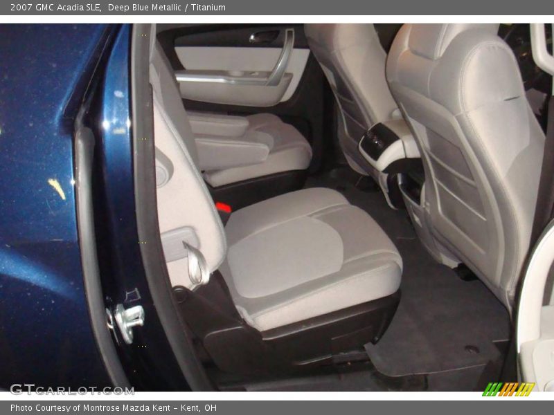 Deep Blue Metallic / Titanium 2007 GMC Acadia SLE