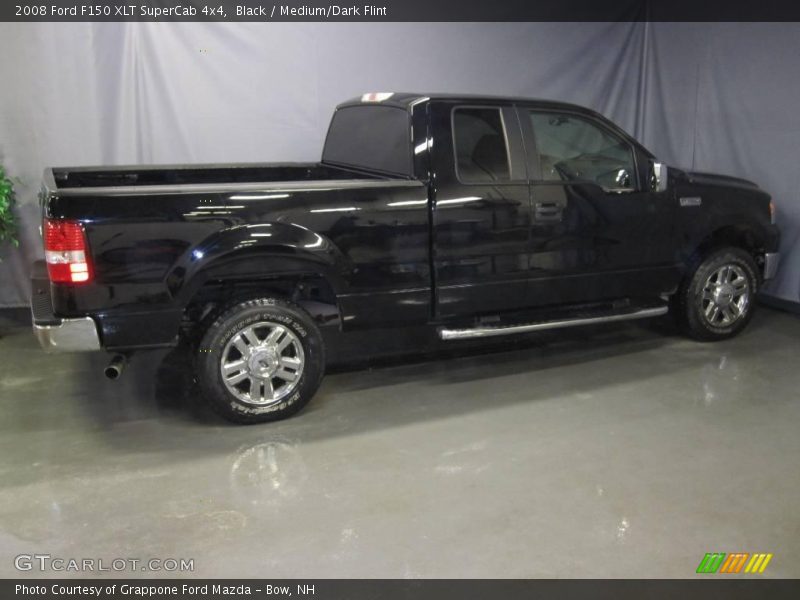 Black / Medium/Dark Flint 2008 Ford F150 XLT SuperCab 4x4