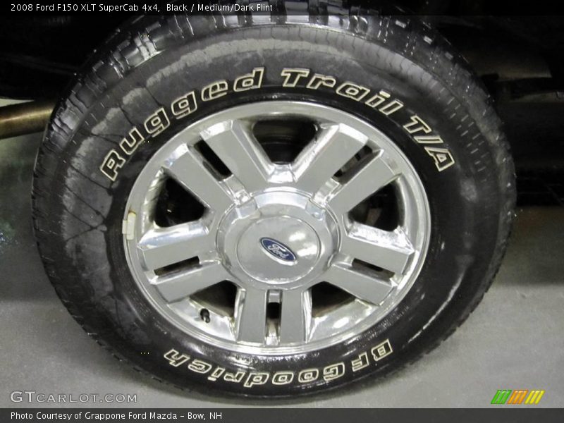 Black / Medium/Dark Flint 2008 Ford F150 XLT SuperCab 4x4