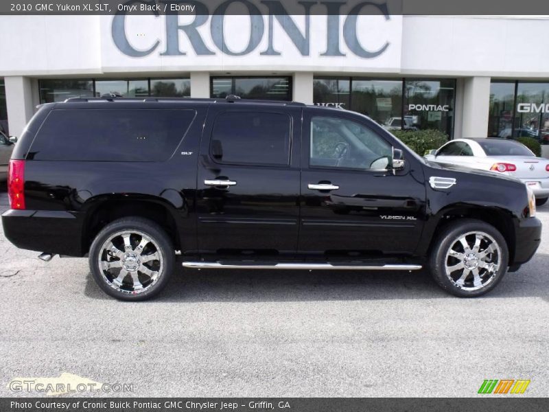 Onyx Black / Ebony 2010 GMC Yukon XL SLT