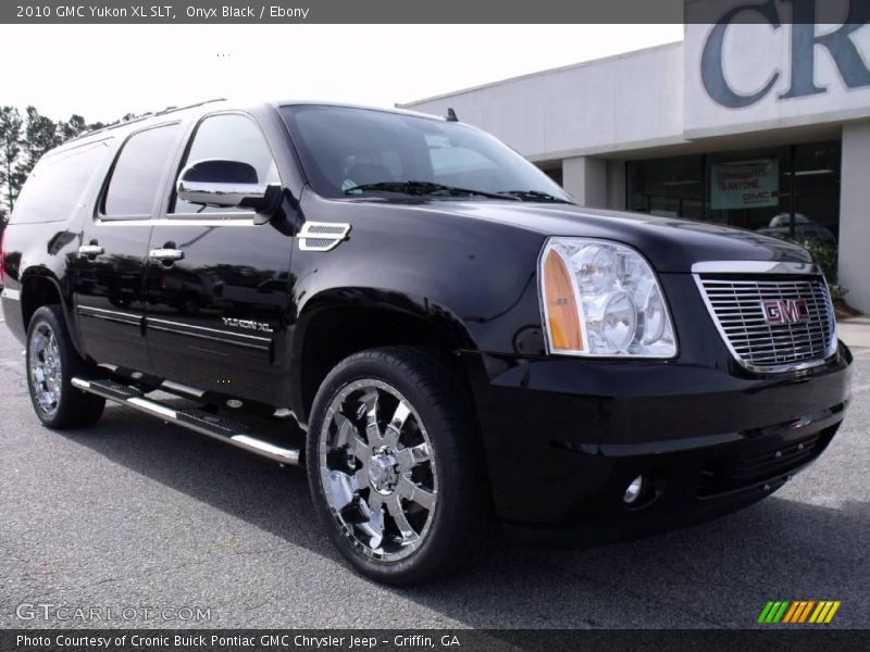 Onyx Black / Ebony 2010 GMC Yukon XL SLT