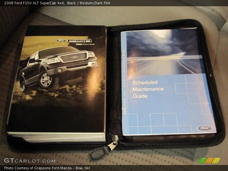 Black / Medium/Dark Flint 2008 Ford F150 XLT SuperCab 4x4