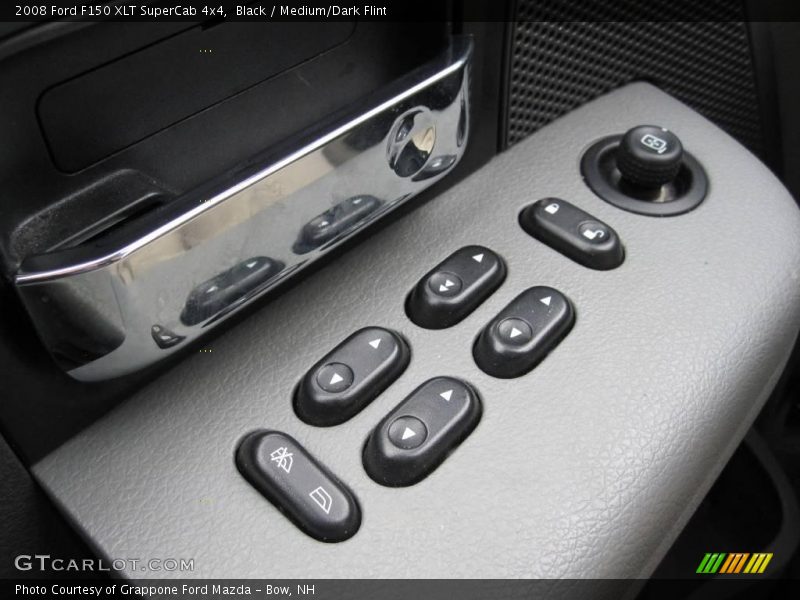 Black / Medium/Dark Flint 2008 Ford F150 XLT SuperCab 4x4