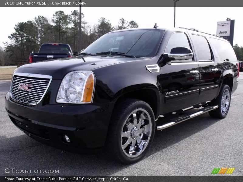 Onyx Black / Ebony 2010 GMC Yukon XL SLT