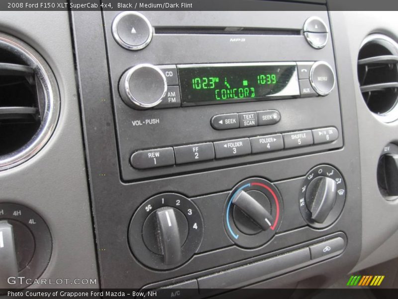 Black / Medium/Dark Flint 2008 Ford F150 XLT SuperCab 4x4