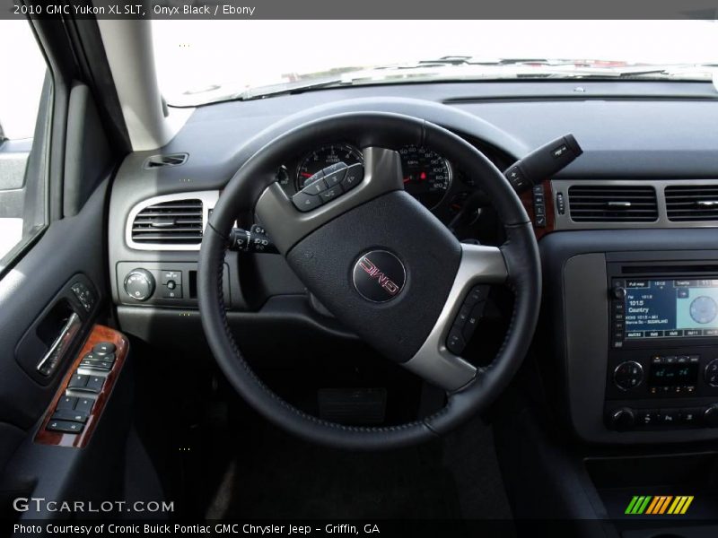 Onyx Black / Ebony 2010 GMC Yukon XL SLT