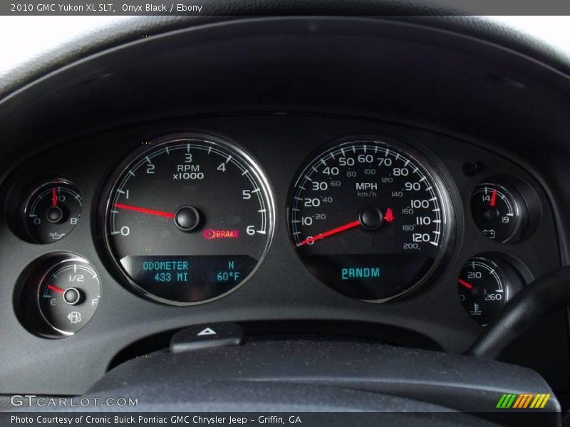 Onyx Black / Ebony 2010 GMC Yukon XL SLT
