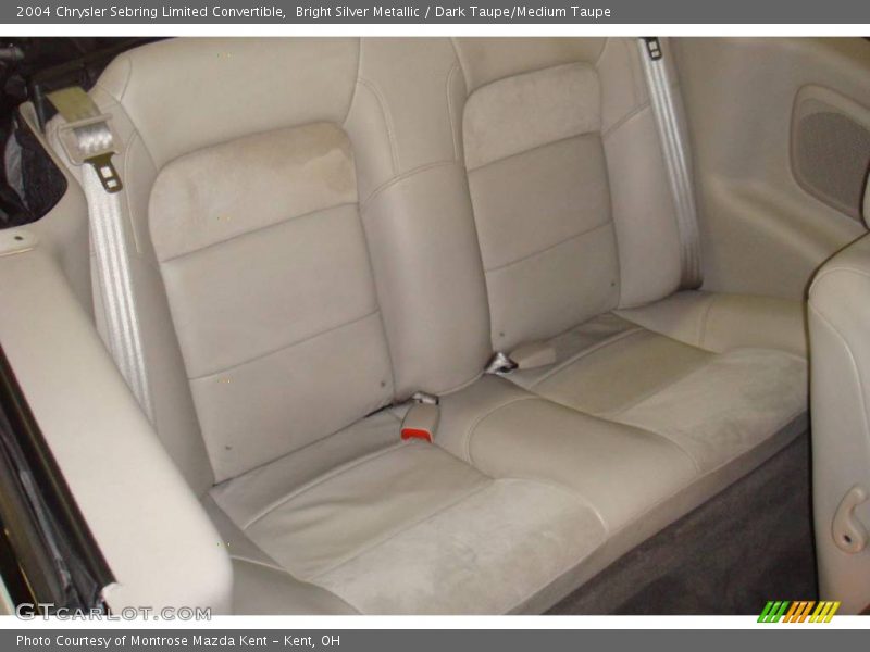 Bright Silver Metallic / Dark Taupe/Medium Taupe 2004 Chrysler Sebring Limited Convertible