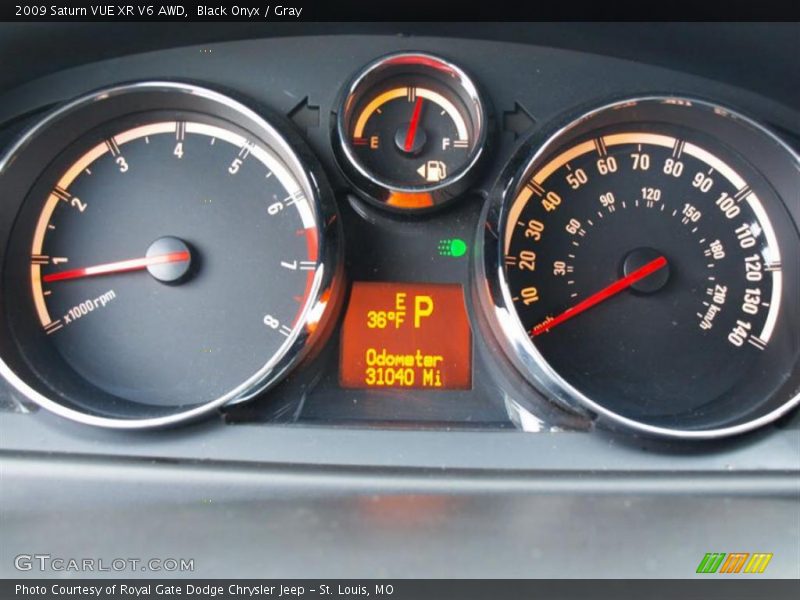 Black Onyx / Gray 2009 Saturn VUE XR V6 AWD