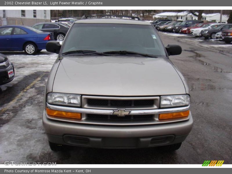 Light Pewter Metallic / Graphite 2002 Chevrolet Blazer LS