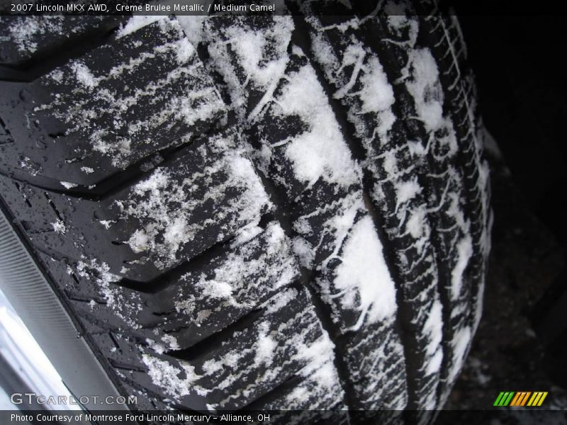 Creme Brulee Metallic / Medium Camel 2007 Lincoln MKX AWD