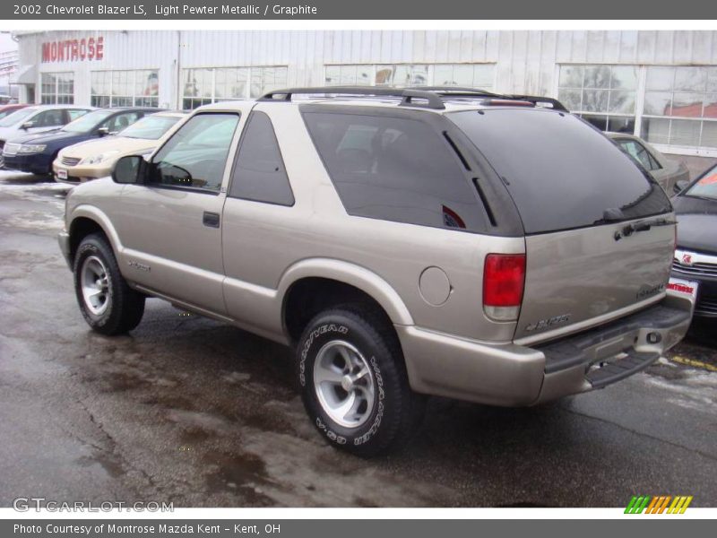Light Pewter Metallic / Graphite 2002 Chevrolet Blazer LS