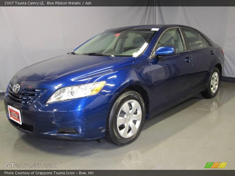 Blue Ribbon Metallic / Ash 2007 Toyota Camry LE