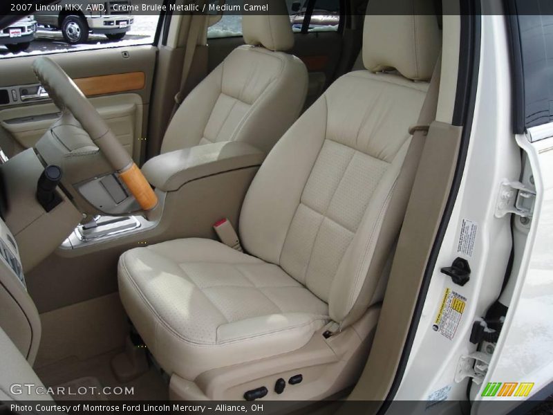 Creme Brulee Metallic / Medium Camel 2007 Lincoln MKX AWD