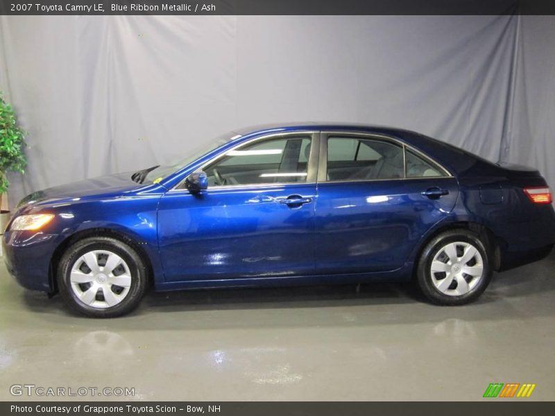 Blue Ribbon Metallic / Ash 2007 Toyota Camry LE