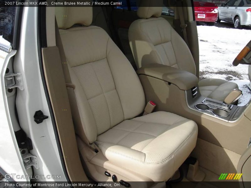 Creme Brulee Metallic / Medium Camel 2007 Lincoln MKX AWD