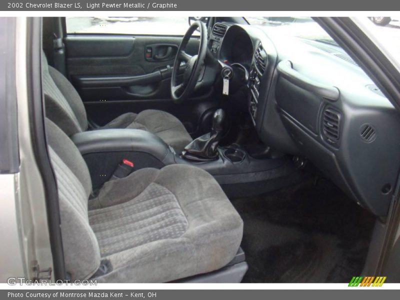 Light Pewter Metallic / Graphite 2002 Chevrolet Blazer LS