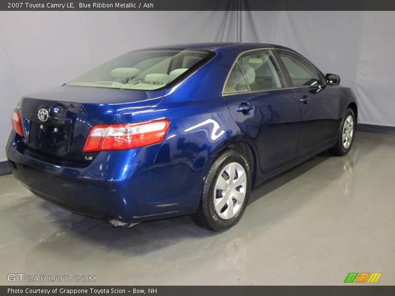 Blue Ribbon Metallic / Ash 2007 Toyota Camry LE