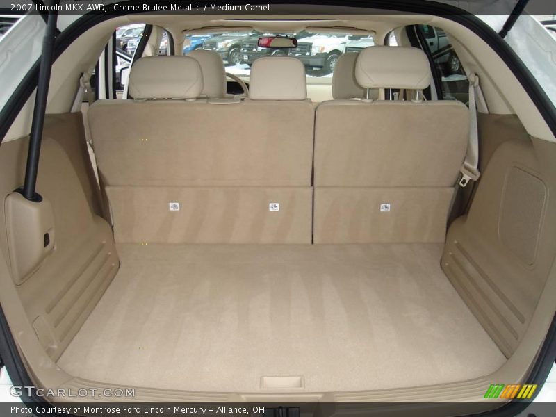 Creme Brulee Metallic / Medium Camel 2007 Lincoln MKX AWD