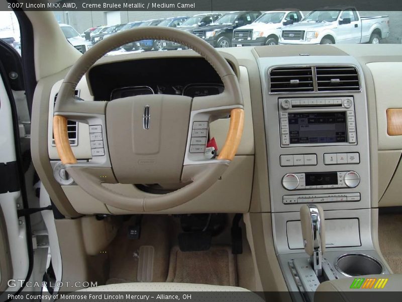 Creme Brulee Metallic / Medium Camel 2007 Lincoln MKX AWD