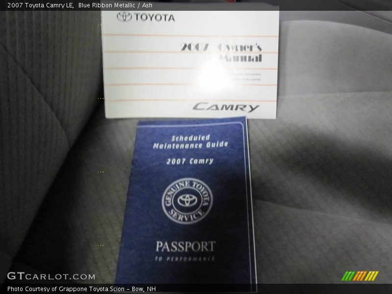 Blue Ribbon Metallic / Ash 2007 Toyota Camry LE