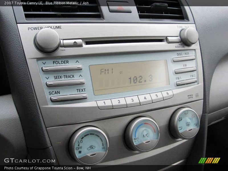 Blue Ribbon Metallic / Ash 2007 Toyota Camry LE