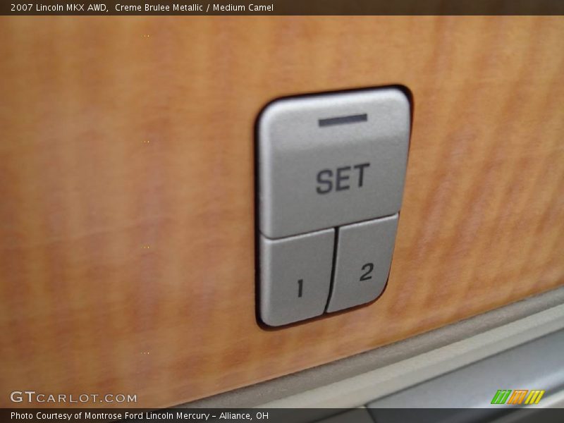 Creme Brulee Metallic / Medium Camel 2007 Lincoln MKX AWD