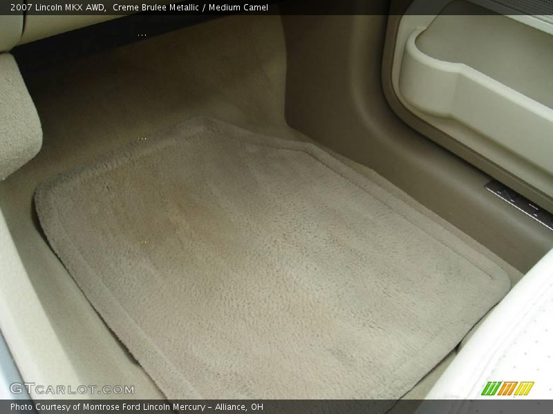 Creme Brulee Metallic / Medium Camel 2007 Lincoln MKX AWD