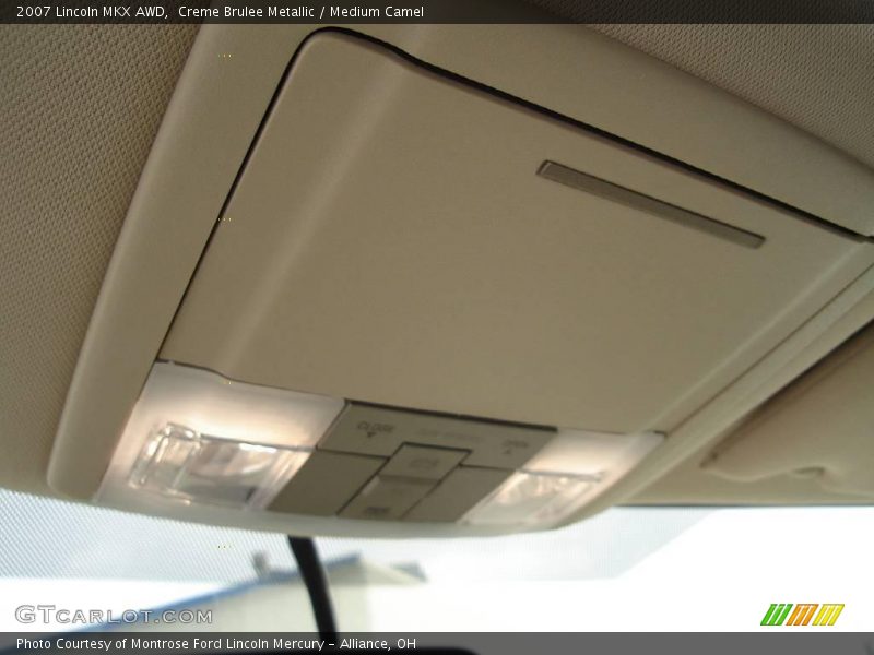 Creme Brulee Metallic / Medium Camel 2007 Lincoln MKX AWD