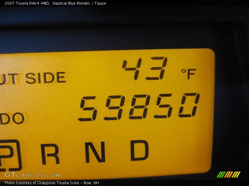 Nautical Blue Metallic / Taupe 2007 Toyota RAV4 4WD