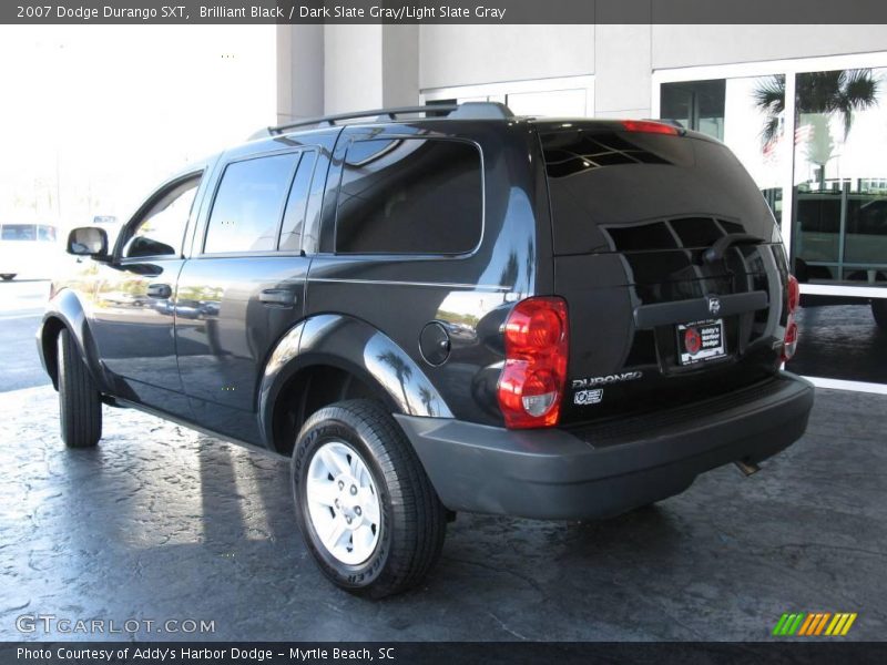 Brilliant Black / Dark Slate Gray/Light Slate Gray 2007 Dodge Durango SXT