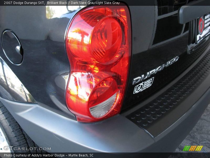 Brilliant Black / Dark Slate Gray/Light Slate Gray 2007 Dodge Durango SXT