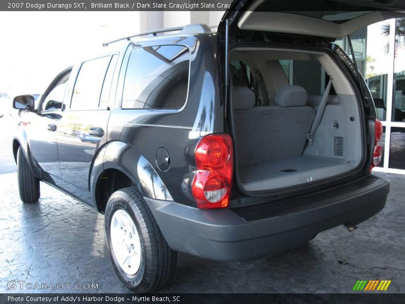 Brilliant Black / Dark Slate Gray/Light Slate Gray 2007 Dodge Durango SXT