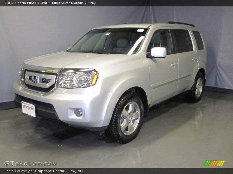 Billet Silver Metallic / Gray 2009 Honda Pilot EX 4WD