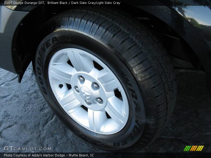 Brilliant Black / Dark Slate Gray/Light Slate Gray 2007 Dodge Durango SXT