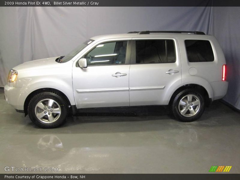 Billet Silver Metallic / Gray 2009 Honda Pilot EX 4WD