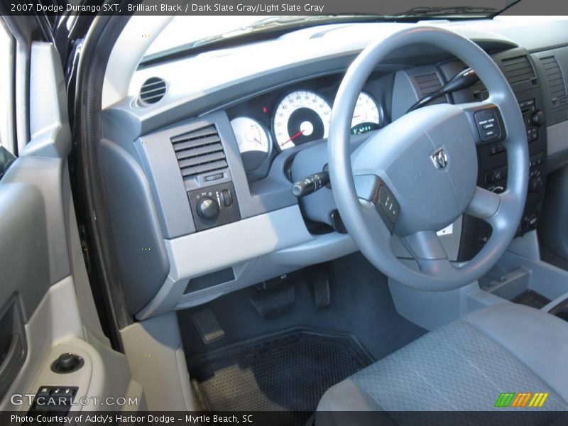 Brilliant Black / Dark Slate Gray/Light Slate Gray 2007 Dodge Durango SXT