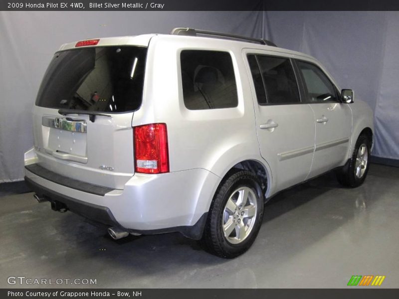 Billet Silver Metallic / Gray 2009 Honda Pilot EX 4WD