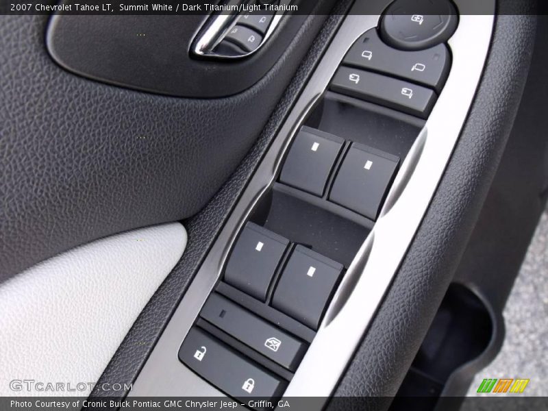 Summit White / Dark Titanium/Light Titanium 2007 Chevrolet Tahoe LT