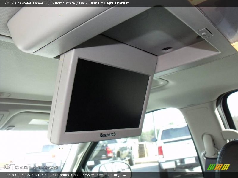 Summit White / Dark Titanium/Light Titanium 2007 Chevrolet Tahoe LT
