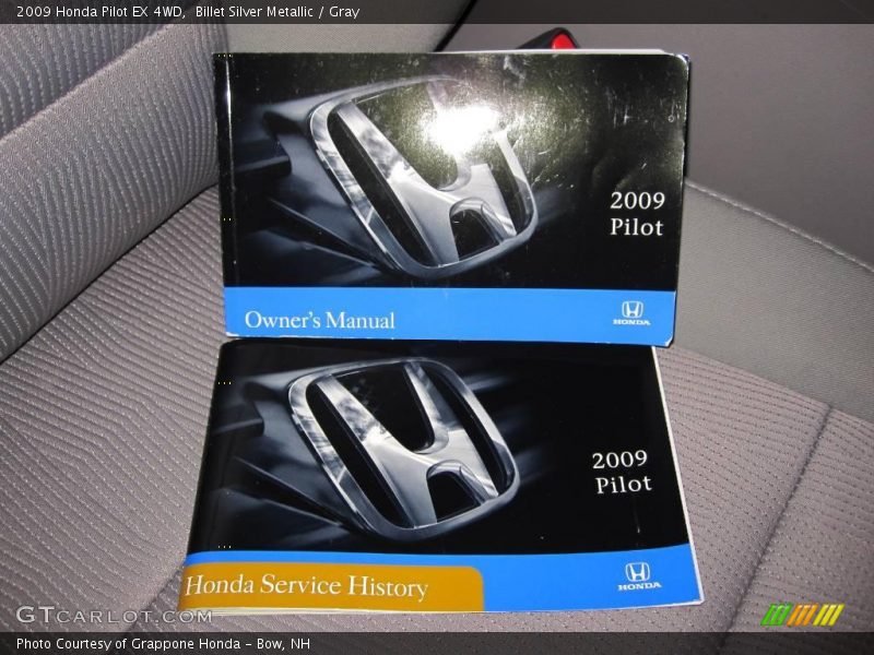 Billet Silver Metallic / Gray 2009 Honda Pilot EX 4WD