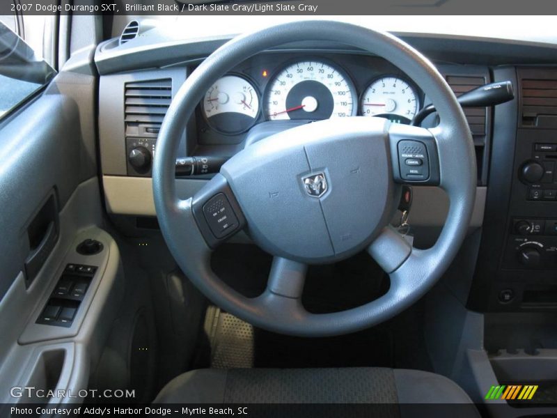 Brilliant Black / Dark Slate Gray/Light Slate Gray 2007 Dodge Durango SXT