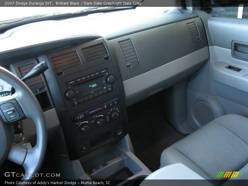 Brilliant Black / Dark Slate Gray/Light Slate Gray 2007 Dodge Durango SXT