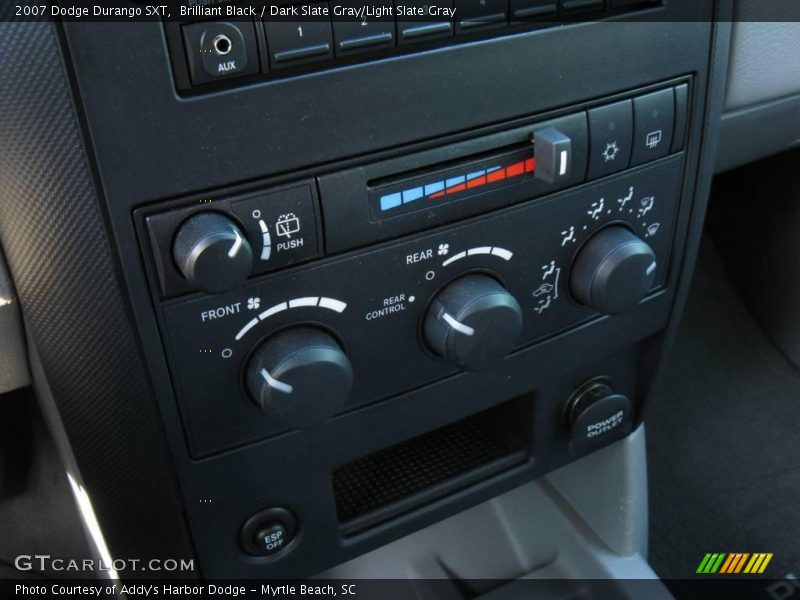 Brilliant Black / Dark Slate Gray/Light Slate Gray 2007 Dodge Durango SXT