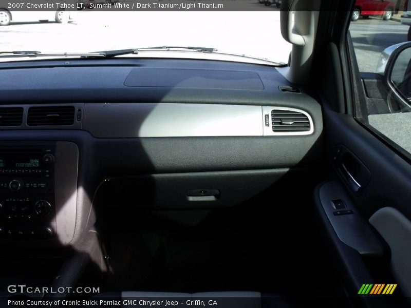 Summit White / Dark Titanium/Light Titanium 2007 Chevrolet Tahoe LT