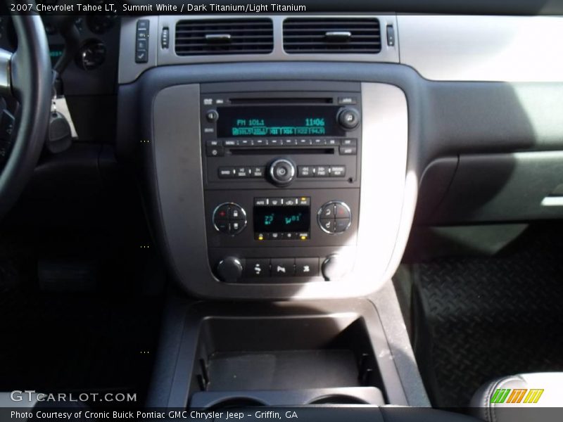 Summit White / Dark Titanium/Light Titanium 2007 Chevrolet Tahoe LT