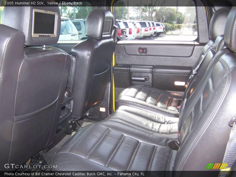 Yellow / Ebony Black 2005 Hummer H2 SUV