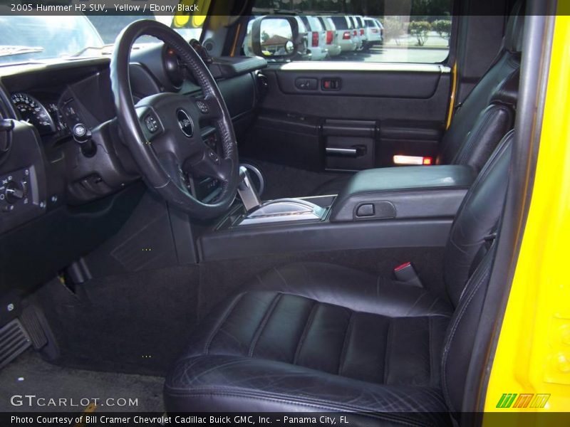 Yellow / Ebony Black 2005 Hummer H2 SUV