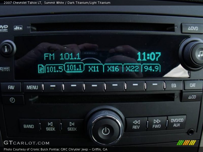 Summit White / Dark Titanium/Light Titanium 2007 Chevrolet Tahoe LT